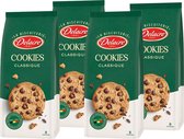 Delacre Cookies Choco Classic - 8 biscuits par paquet - 136g x 4