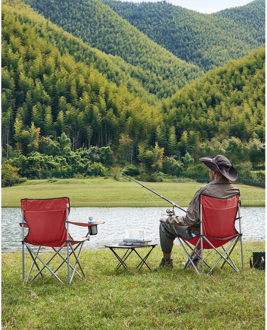 WEJOY Opvouwbare Campingstoelen - Licht, Draagbaar & Super Robuust | Ideaal Voor Festival, Tuin, Balkon En Vissen