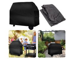 Waterresistente BBQ Hoes - Beschermhoes voor Barbecue - Afdekzeil 122x71x76cm - Trekkoord voor Gemakkelijke Bevestiging - Barbecue Hoes - Waterbestendig - Extra Sterk - UV Bescherming - BBQ Accessoires - Zwart - Inclusief EBOOK Waterresistente BBQ Hoes - Beschermhoes voor Barbecue - Afdekzeil 122x71x76cm - Trekkoord voor Gemakkelijke Bevestiging - Barbecue Hoes - Waterbestendig - Extra Sterk - UV Bescherming - BBQ Accessoires - Zwart - Inclusief EBOOK