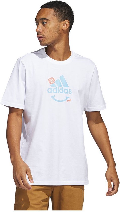Adidas Sportswear Change T-shirt Met Korte Mouwen Wit M / Regular Man