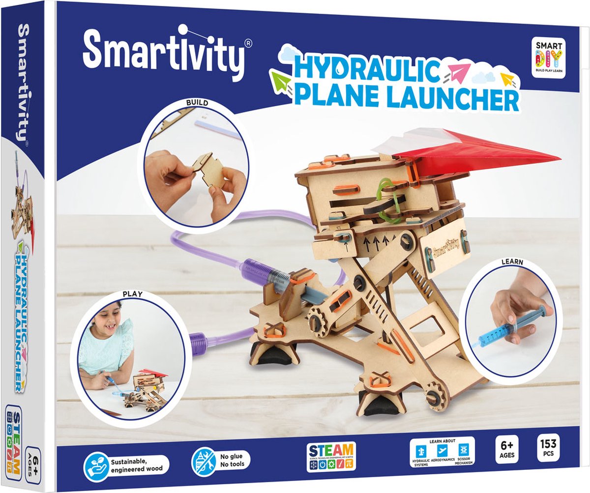 SmartGames Hydraulic Plane Launcher leerspel