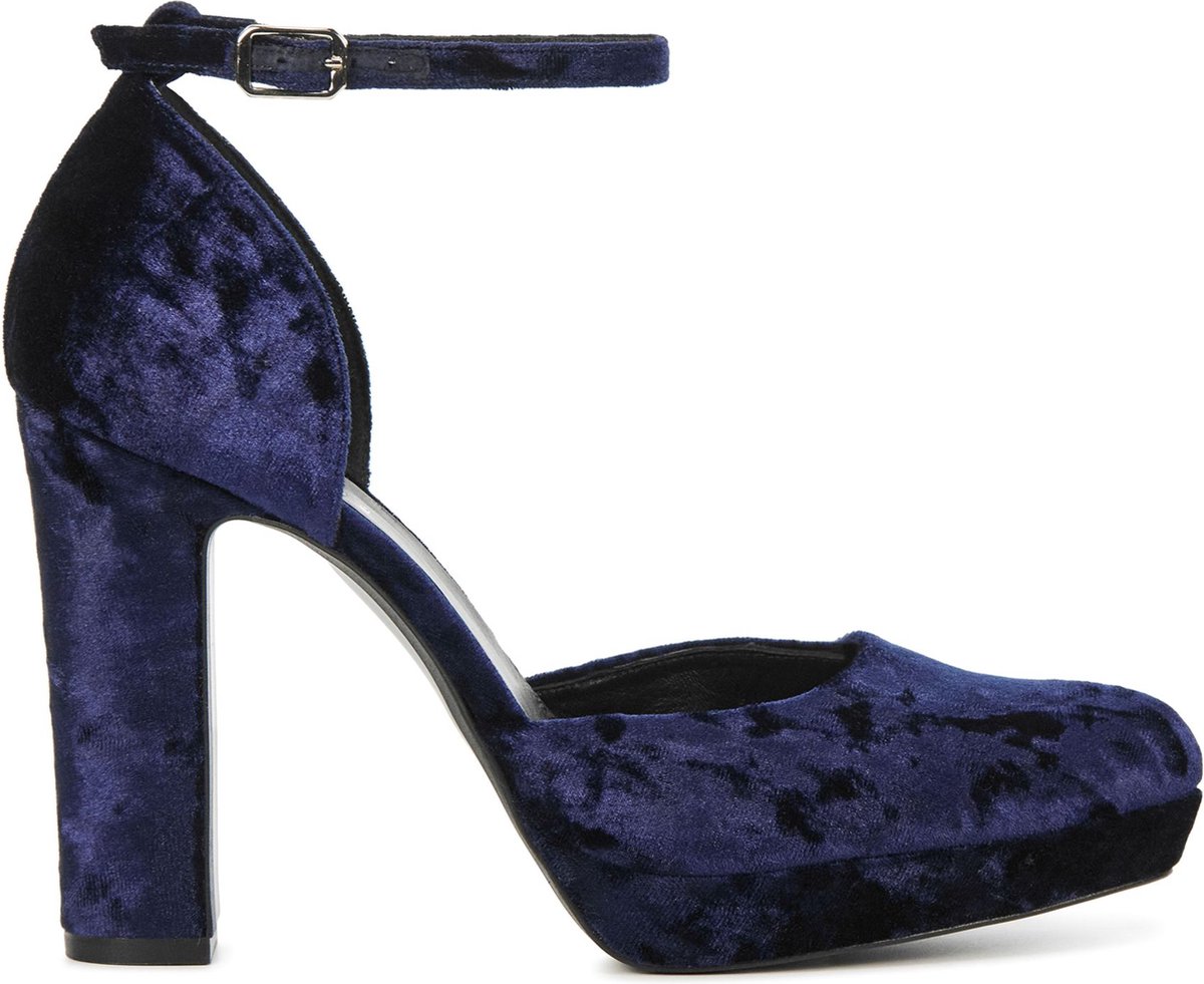 Lodi Dames Pumps / Damesschoenen - - Geen hoogte 2 cm cm - Tizis-te - Blauw - Maat 37