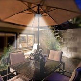 Borvat® | éclairage parasol 3 fonctions LED - jardin - parasol - été - soleil - éclairage - extérieur