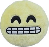 Frisbee Emoticon - Hondenspeelgoed - Pieper - 17cm – Geel
