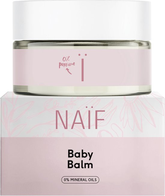 Naïf - Baby Balm - Baby's & Kinderen - 0% Parfum - met Natuurlijke Ingrediënten - 75ml