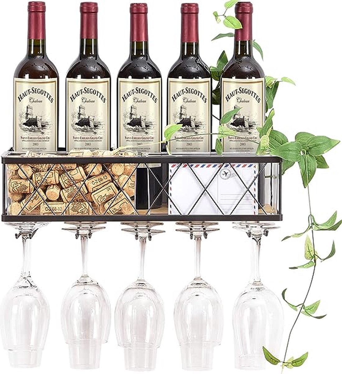 Wine Rack / Wijnrek, flessenrek voor flessen / wijnplank