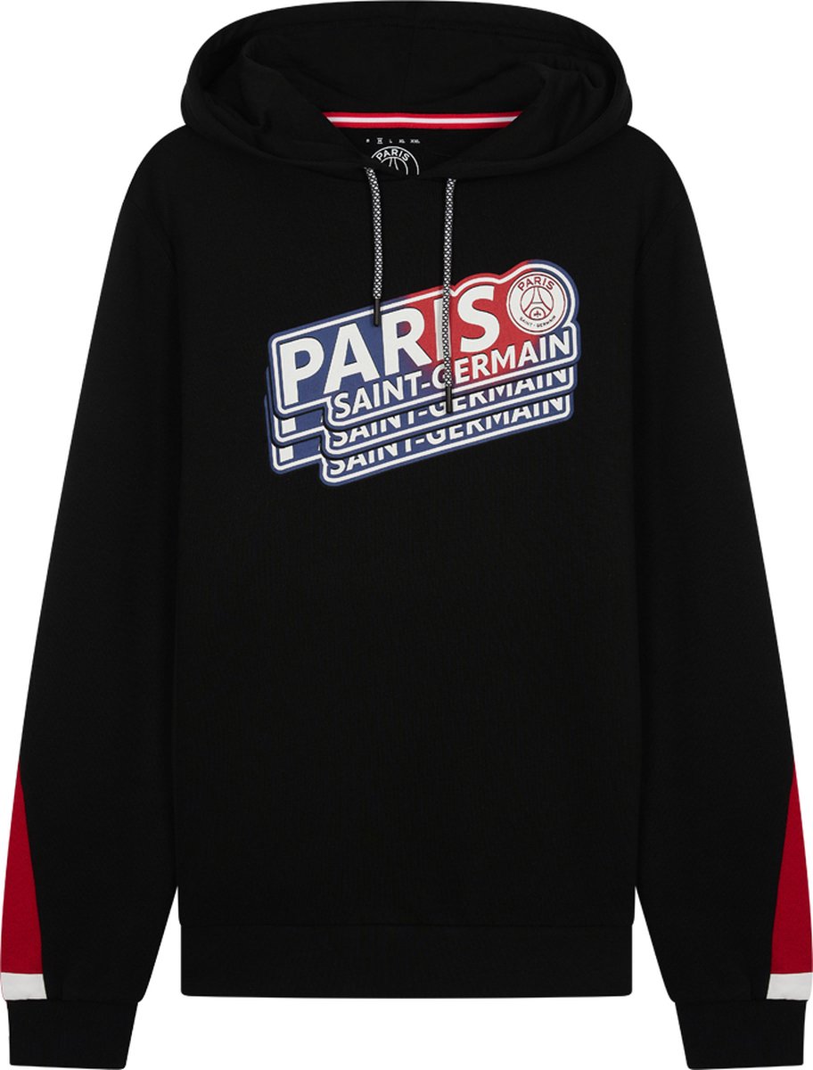 PSG 'Paris repeat' hoodie voor volwassenen maat S zwart