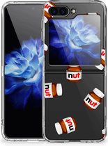 Smartphonehoesje Geschikt voor Samsung Galaxy Z Flip 5 Smartphone hoesje Nut Jar