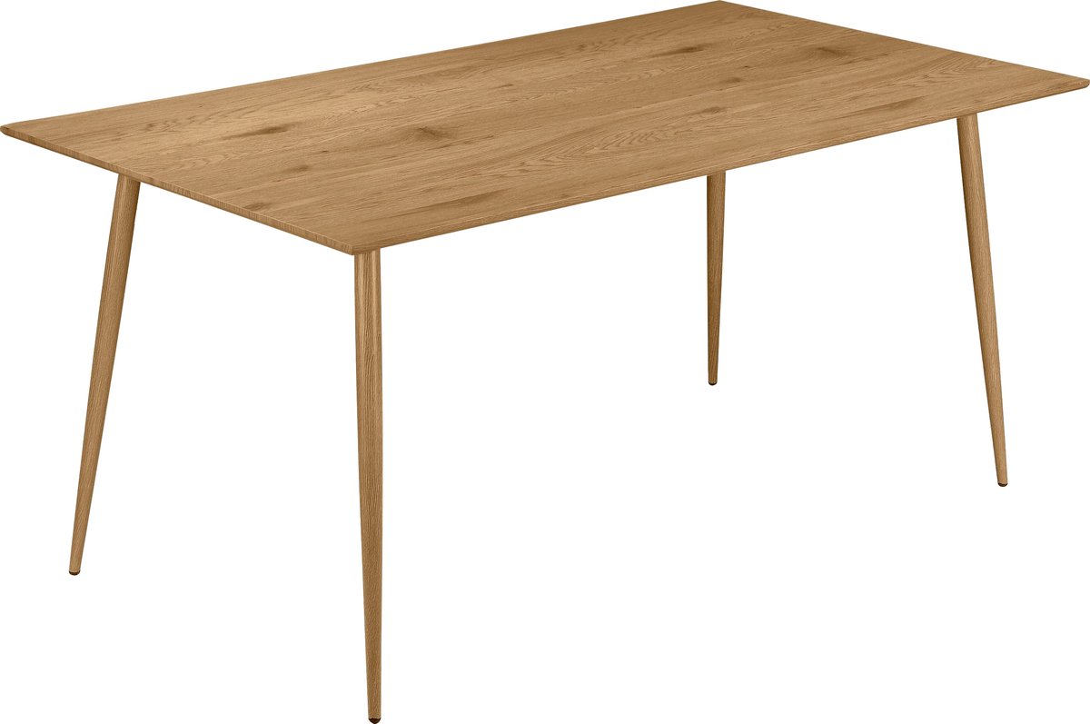 Monza-Eettafel - 160 cm - Eikenlook