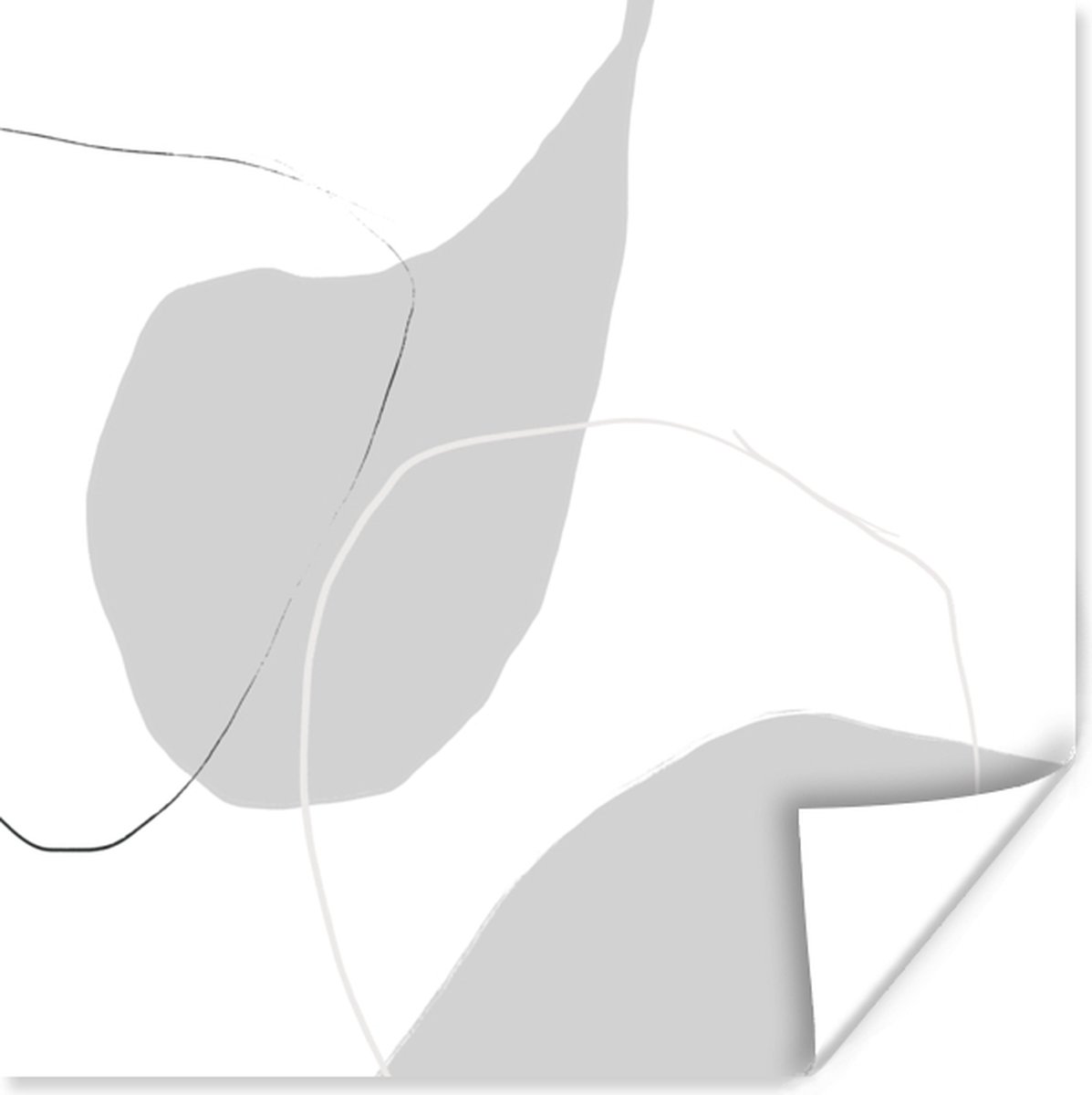 Poster Pastel - Abstract - Design - 30x30 cm