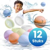 Paremmin Herbruikbare Waterballonnen 12 stuks - Zelfsluitend - Zonder Magneten - Hervulbaar - Speelgoed - Waterbommen - Ballon Water - Waterbalonnen