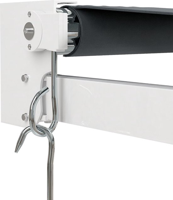 vidaXL-Luifel-uittrekbaar-4x3-m-stof-en-aluminium-antracietkleurig