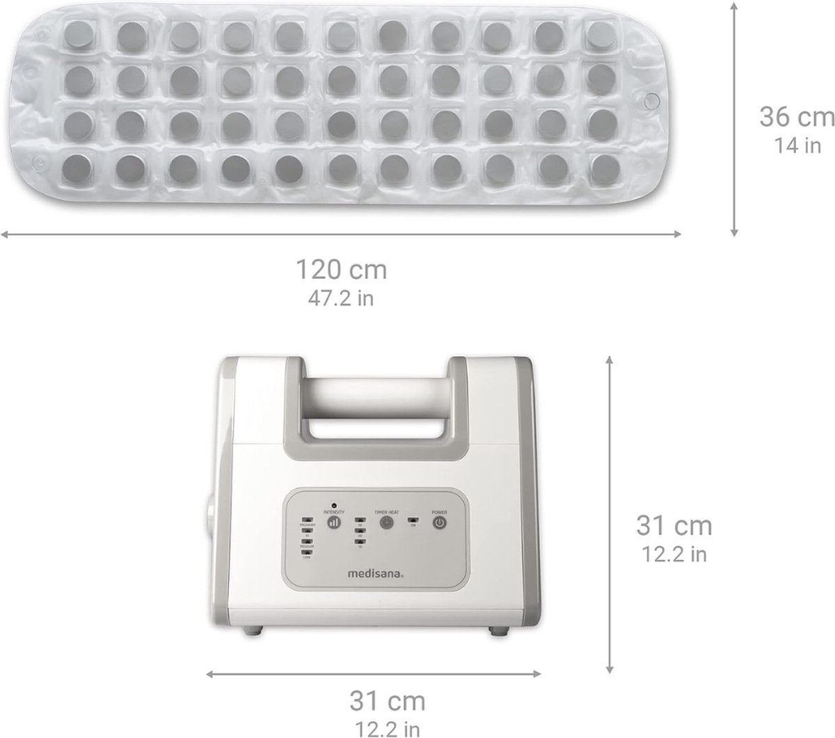 Bubbelbadmat 3 In 1 - Jacuzzi Mat Complete Set - Bubbelbadmat Voor In Bad - 100% Relax Heid Garantie - 3 Standen - Incl. Afstandsbediening — cadeau in Cadeau-ideeën - foto 3