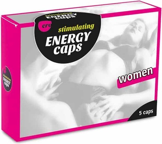 Hot Women Energy Caps - 5 stuks - Libido Middel
