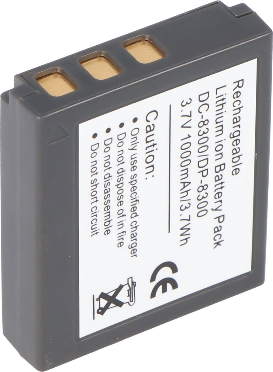 AccuCell-batterij geschikt voor Traveler DC-8300, DC-8500, 02491-0028 batterij