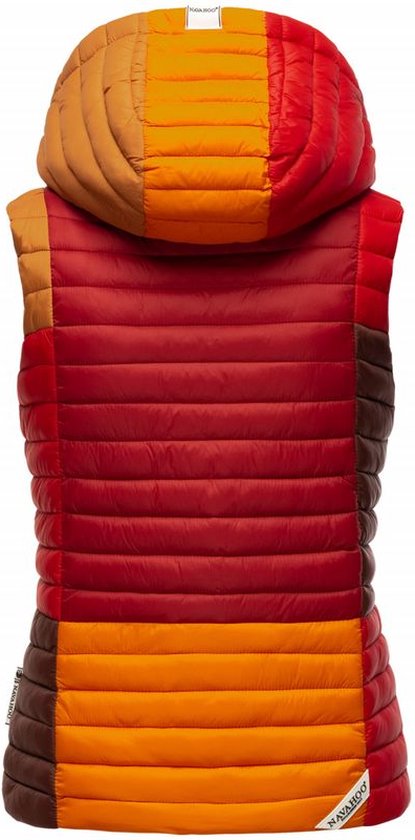 Navahoo Shadaa Multikulti Bodywarmer Femme - Rouge - XS