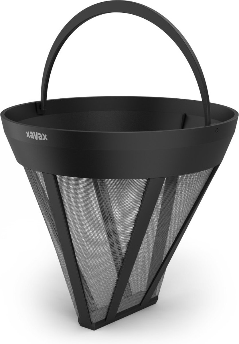 Xavax Permanente Filter Voor Koffiezetter Koffiefilter-vervanging Maat 4 Zw