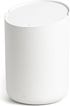 Cosmetische afvalbak Tove - Exclusief badkamerafvalbakontwerp uit Berlijn | 2L volume, antislip, incl. binnenemmer en smart bag-functie | Wit