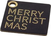12x Deluxe tags Merry Christmas