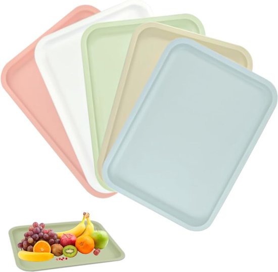 PAS® PLATEAU RECTANGULAIRE PLASTIQUE - Fast Food À Café Plateaux