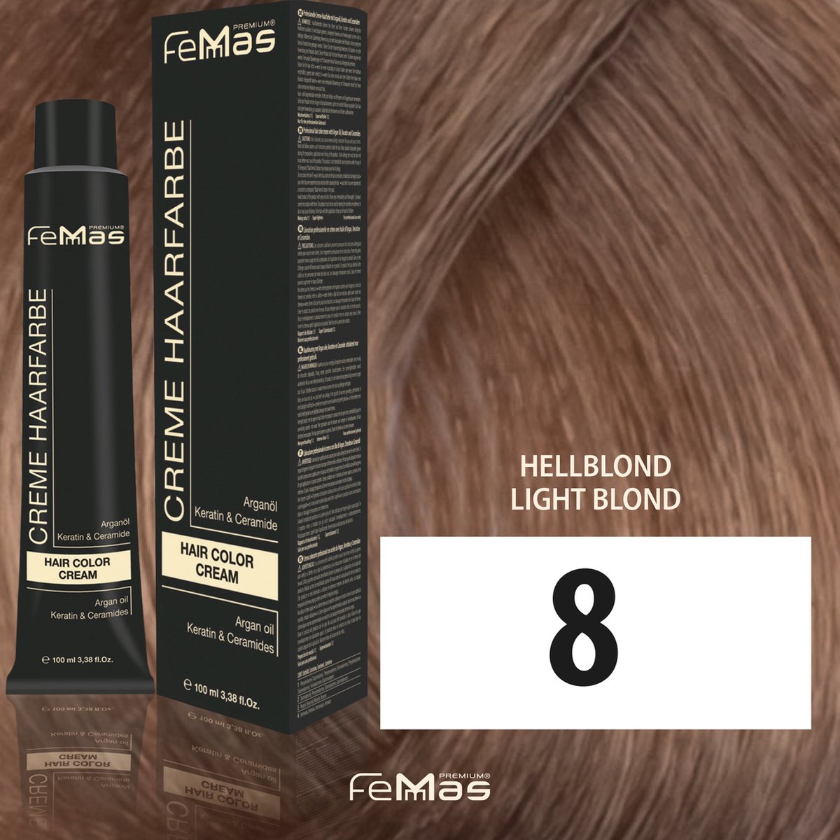 Femmas (8) - Haarverf - Lichtblond 100ml