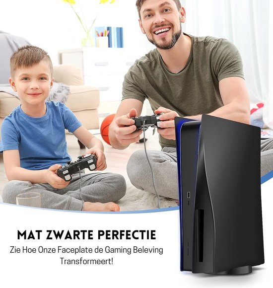 Coque de protection pour PS5 - Noir - Pour Playstation 5 / PS5 - En  plastique ABS - Noir mat - Pour console Playstation 5 : : Jeux  vidéo