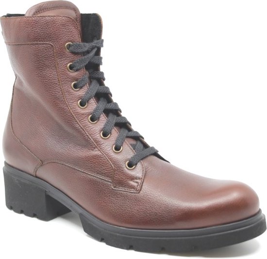 Durea, 9785 902 0771, Cognacbruine veterboots wijdte E