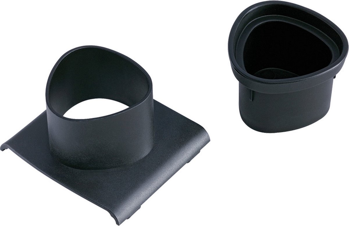 Triangle Veilige Raspgeleider – Compact en Vaatwasserbestendig – Zwart