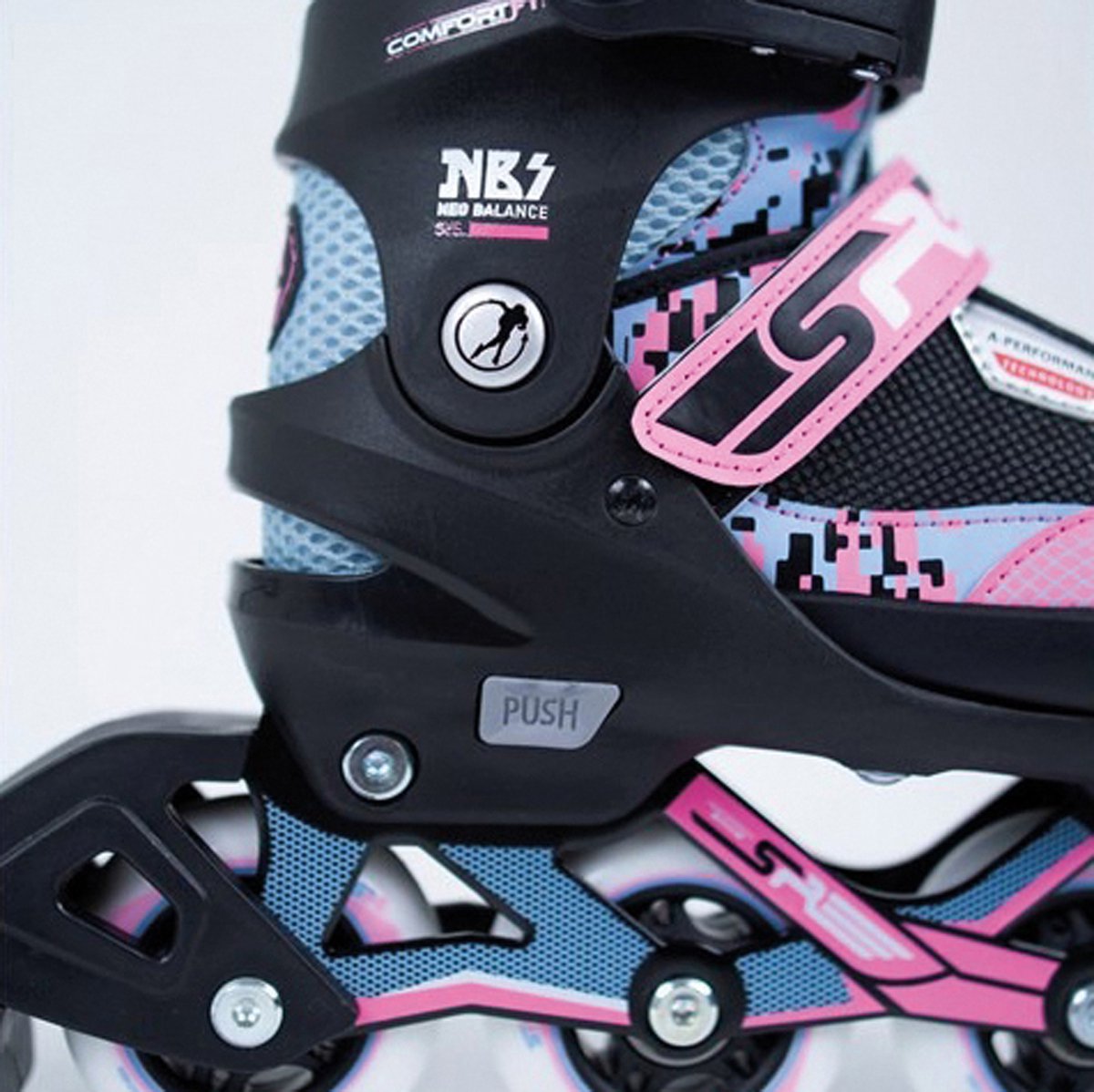 SFR Pixel Inlineskates Meisjes Blauw