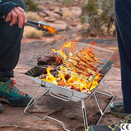 Opvouwbare BBQ Camping BBQ Roetsvrije Grill PEAM van PEAM — afbeelding 2