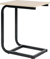 Nuvolix bijzettafel - bedtafel - banktafel - tafeltje - honingbruin - hout - 50*35*62CM