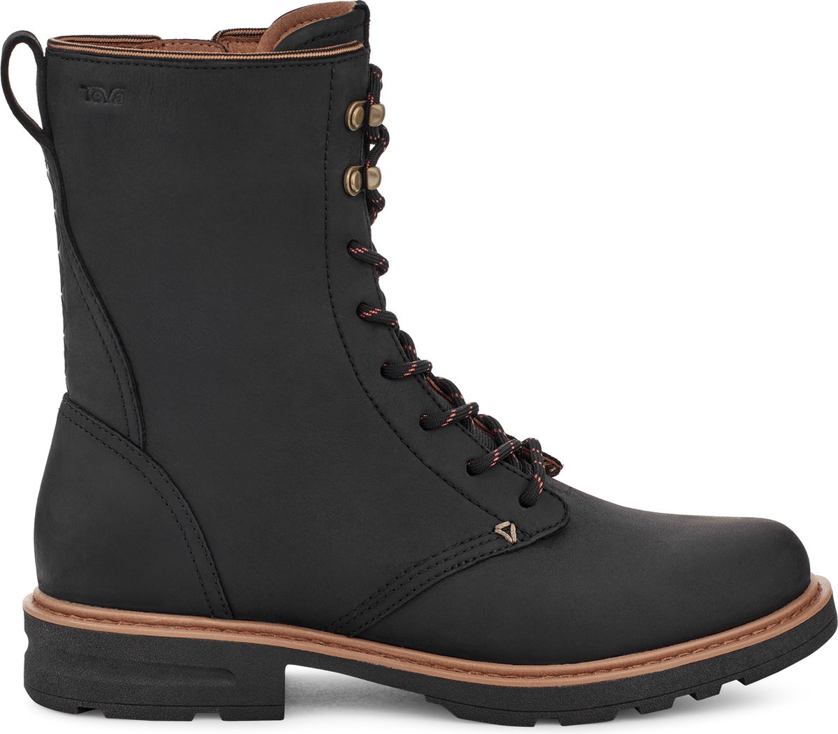 TEVA W Rowena Lace Laarzen Zwart