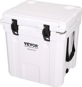 passieve koelbox ijsbox 36,34 L, geïsoleerde koelbox camping thermische box 30-35 blikjes, camping box koelkast met flesopener, isolatiekoelbox draagbaar, ijskistkoeler multifunctioneel