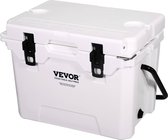 passieve koelbox ijsbox 27,53 L, geïsoleerde koelbox camping thermische box 20-25 blikjes, camping box koelkast met flesopener, isolatiekoelbox draagbaar, ijskistkoeler multifunctioneel