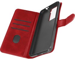 Geschikt voor HTC U23 Pro Foliohoes Video-standaardsfunctie Rood