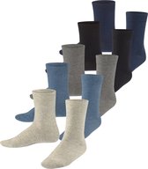 Esprit Solid Mix 5-Pack eenkleurig katoen multipack sokken kinderen veelkleurig - maat 23-26
