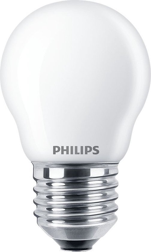 Philips MASTER LED E27 Kogel Mat 3.5W 470lm - 922-927 Dim naar Warm | Beste Kleurweergave - Dimbaar - Vervangt 40W