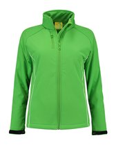 Veste Softshell Lemon & Soda pour femme de couleur citron vert, taille XXL.