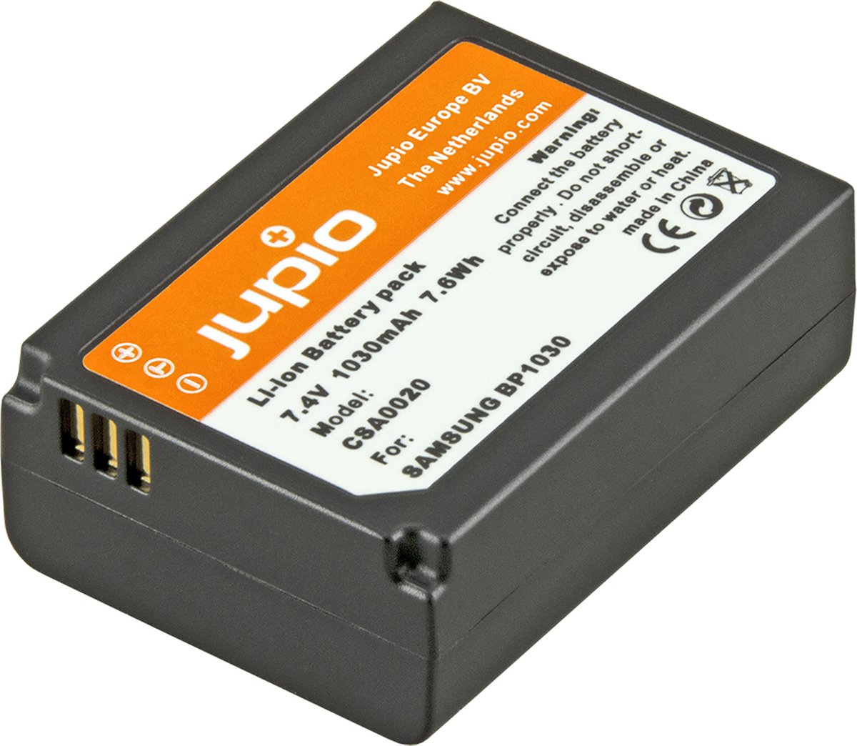 Jupio BP1030 / BP1130 1030mAh - Accu Camera