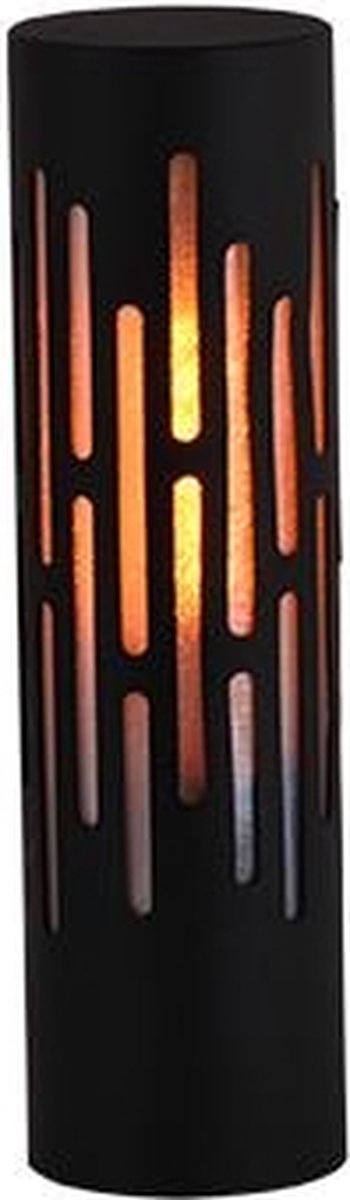 LED tafel lamp - Flame effect - Warm wit - Oplaadbaar