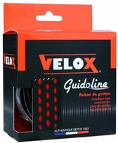 VELOX Bi-Color 2.10 Meter Stuurlint Black / Red 3.5 x 30 mm
