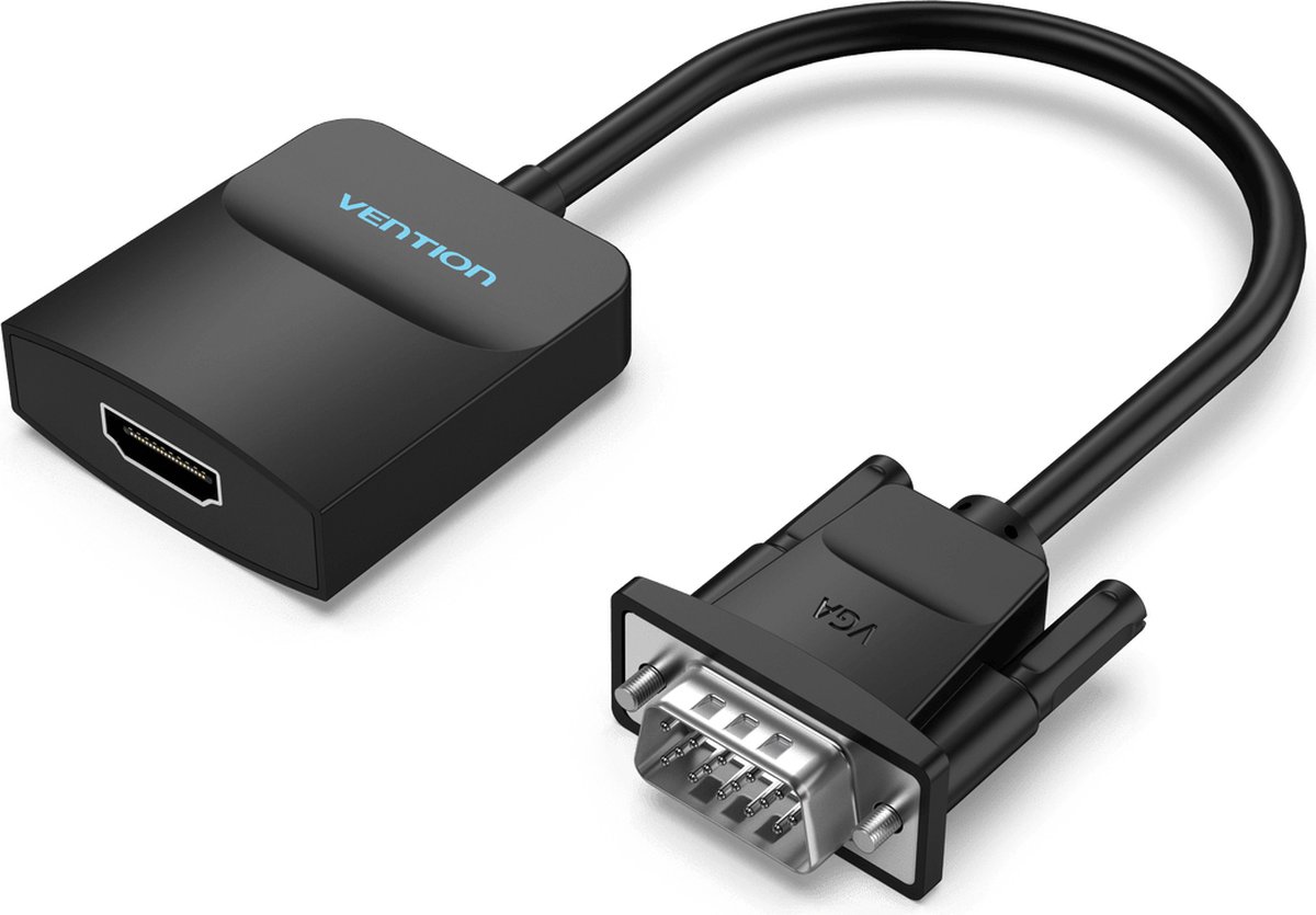 VGA Male naar HDMI Female + Audio + Power Adapter Converter