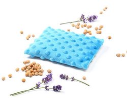 Sensillo Baby - Kersenpitten zak / Kruik tegen krampjes Minky Hoes - Kruik gevuld met Kersenpitten 13 x 16 cm - Blauw