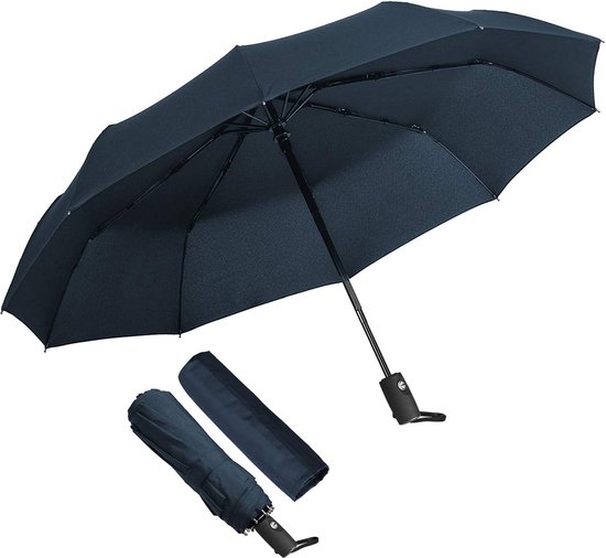 Automatique Parapluie pliant pour femme - Résistant au vent - Large