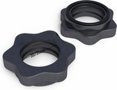 Gorilla Sports Schroefsluitingen Zwart - Haltersluiting - 30/31 mm - Set van 2