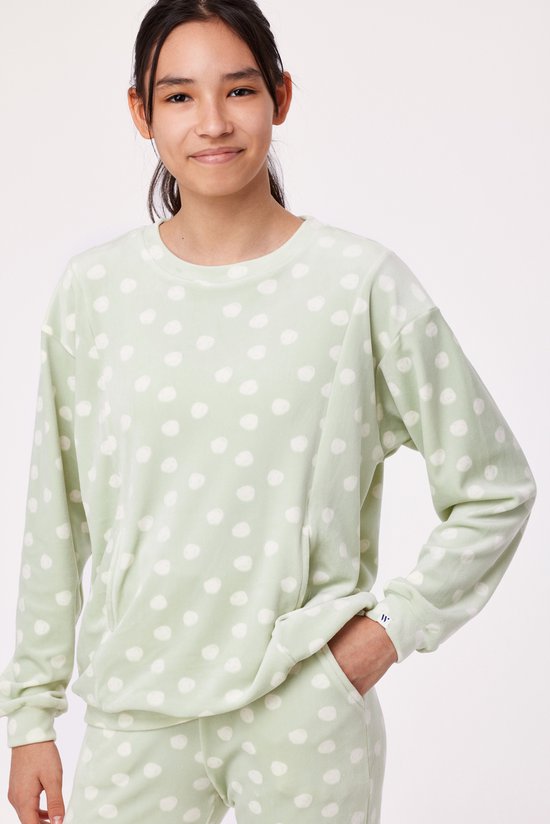 Woody Meisjes Pyjama Groen 6A