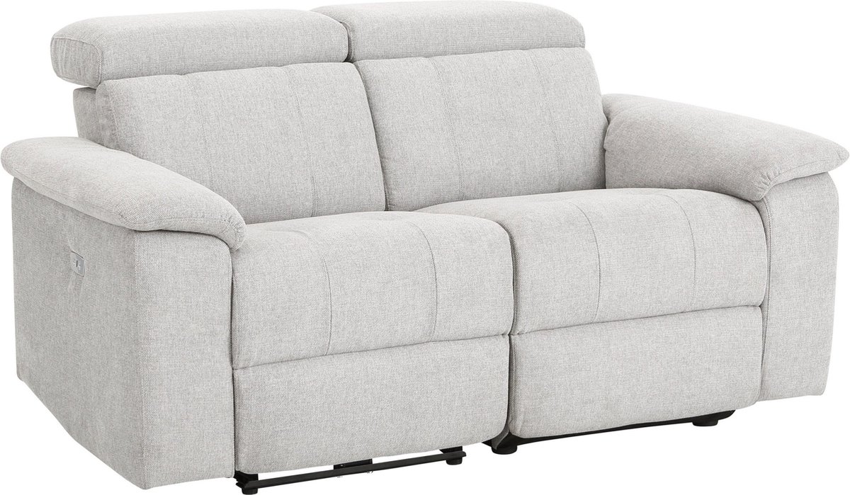Notio Living Tanaro-Sofa 2-zits - Elektrisch Grijs