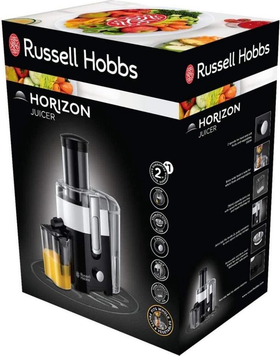 Russell Hobbs - Horizon Juicer - Sapcentrifuge - Slowjuicer
