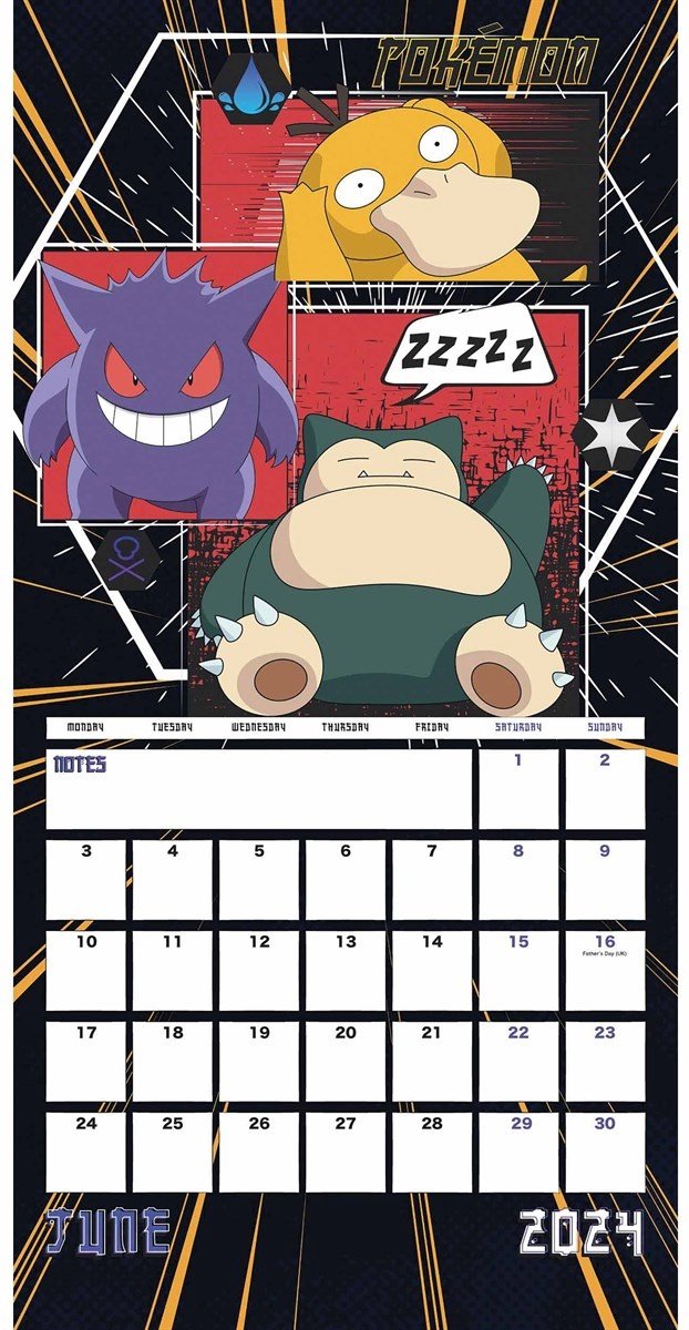 Pokémon: Kalender 2024: Kalender : : Livres