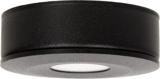 Led opbouwspot kantelbaar 230 volt 5 watt 600 lumen zwart dim to warm